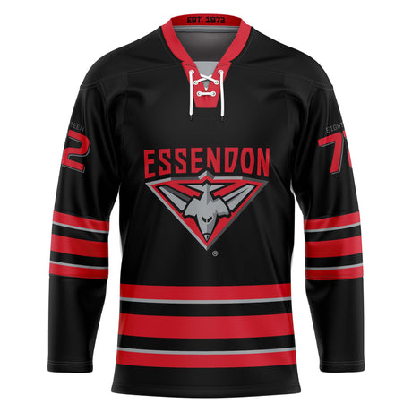 AFL Essendon Bombers 'Bruiser' Hockey Jersey - Ashtabula
