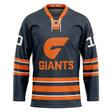 AFL GWS Giants 'Bruiser' Hockey Jersey - Ashtabula