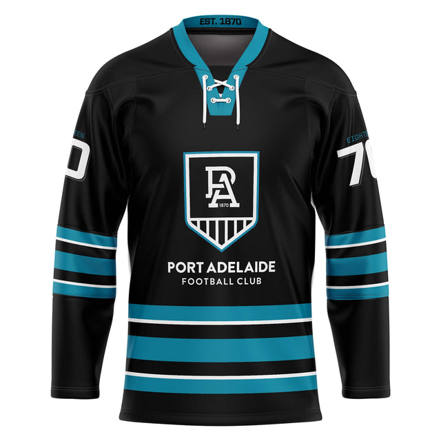 AFL Port Adelaide 'Bruiser' Hockey Jersey - Ashtabula