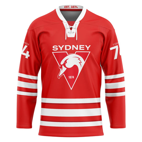 AFL Sydney Swans 'Bruiser' Hockey Jersey - Ashtabula