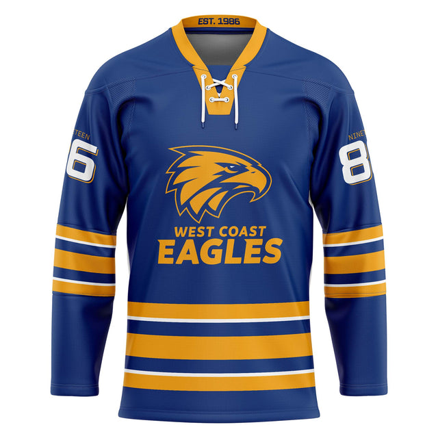 AFL West Coast Eagles 'Bruiser' Hockey Jersey - Ashtabula