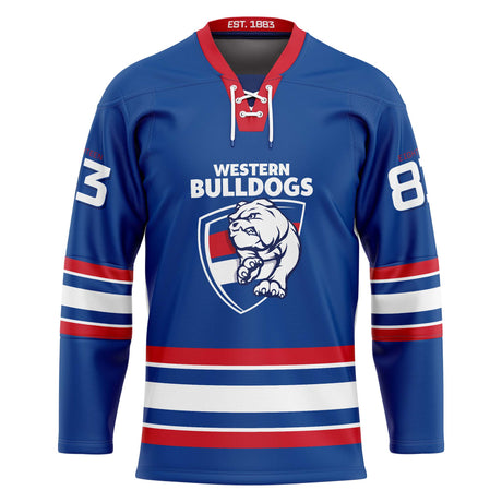 AFL Western Bulldogs 'Bruiser' Hockey Jersey - Ashtabula