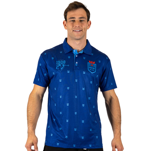 NSW Blues 'Mulligan' Golf Polo - Ashtabula