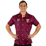 AFL Brisbane Lions 'Mulligan' Golf Polo - Ashtabula