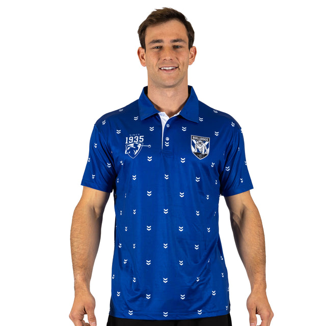 NRL Bulldogs 'Mulligan' Golf Polo - Ashtabula