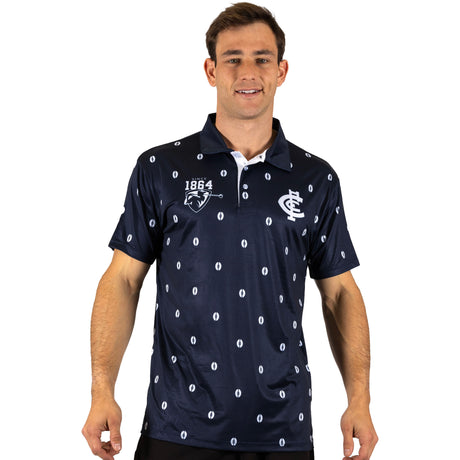 AFL Carlton 'Mulligan' Golf Polo - Ashtabula