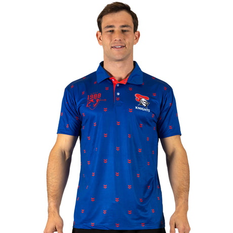 NRL Knights 'Mulligan' Golf Polo - Ashtabula