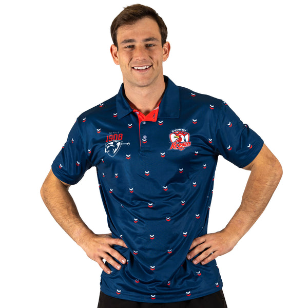 NRL Roosters 'Mulligan' Golf Polo - Ashtabula