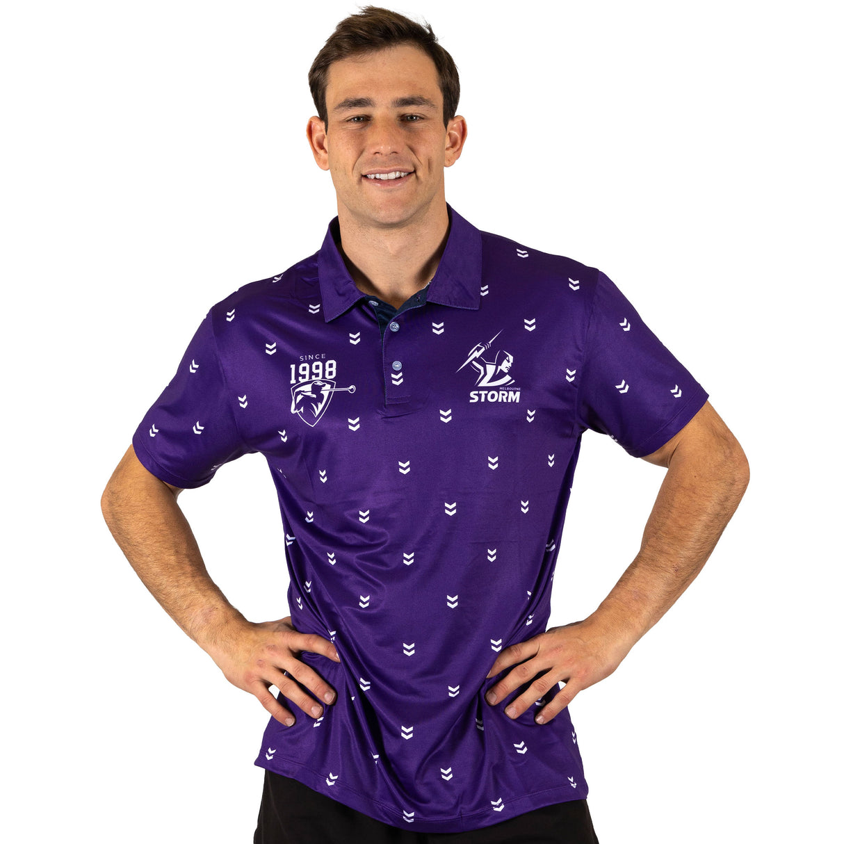 NRL Storm 'Mulligan' Golf Polo - Ashtabula