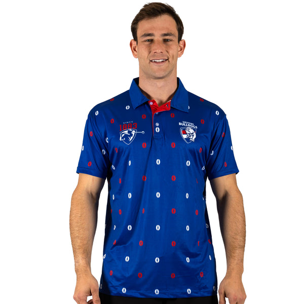 AFL Western Bulldogs 'Mulligan' Golf Polo - Ashtabula