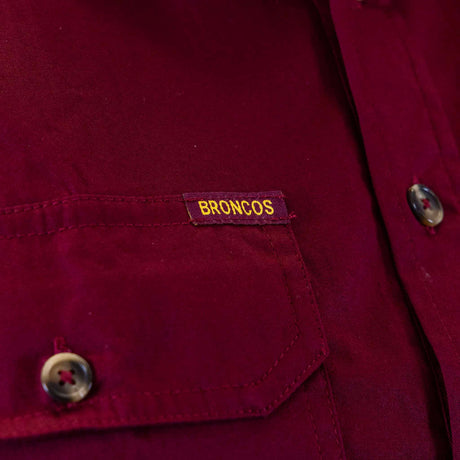 NRL Broncos 'Rusty' Work Shirt - Ashtabula