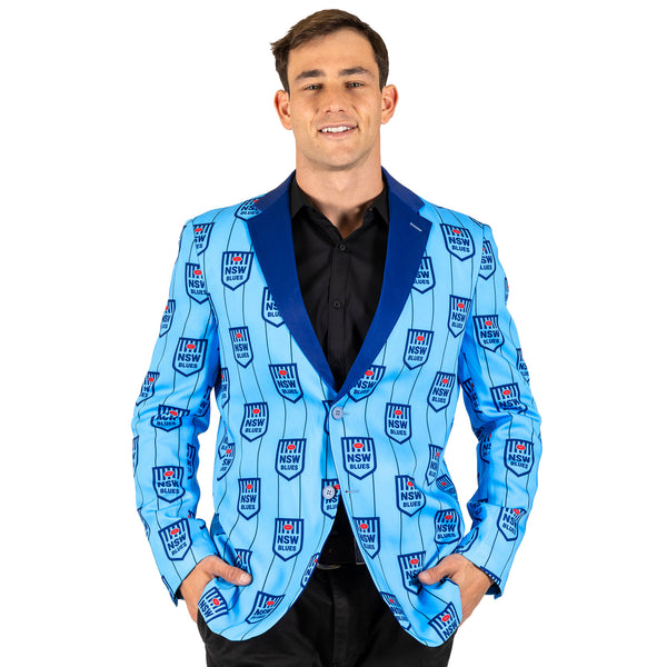 NSW Blues 'Front Bar' Sports Jacket - Ashtabula
