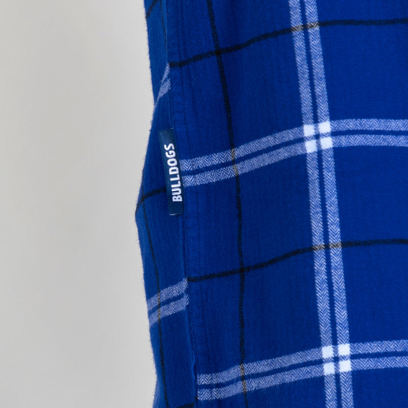 NRL Bulldogs 'Mustang' Flannel Shirt