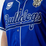 NRL Bulldogs 'Homer' Baseball Shirt - Youth - Ashtabula