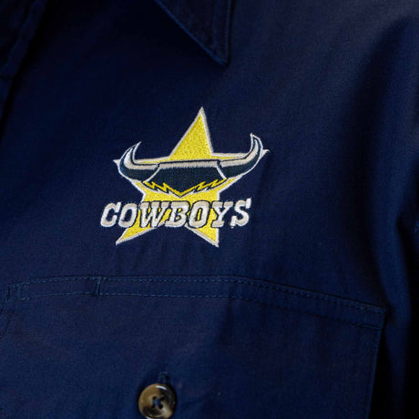 NRL Cowboys 'Rusty' Work Shirt - Ashtabula