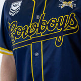 NRL Cowboys 'Homer' Baseball Shirt - Youth - Ashtabula