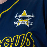 NRL Cowboys 'Homer' Baseball Shirt - Youth - Ashtabula