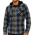 NRL Cowboys 'Highland' Hooded Flannel Shirt - Ashtabula