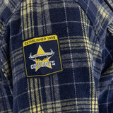 NRL Cowboys 'Highland' Hooded Flannel Shirt - Ashtabula