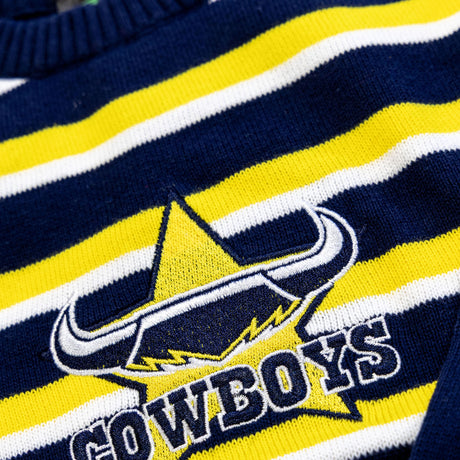 NRL Cowboys 'Crossbar' Knit Jumper - Ashtabula