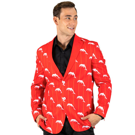 NRL Dolphins 'Front Bar' Sports Jacket - Ashtabula