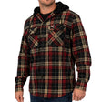 NRL Dolphins 'Highland' Hooded Flannel Shirt - Ashtabula