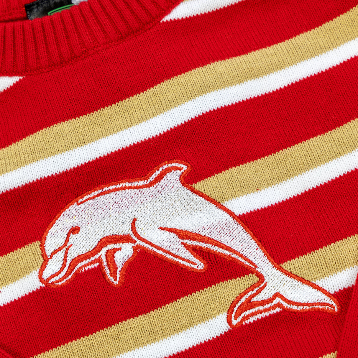 NRL Dolphins 'Crossbar' Kids Jumper - Ashtabula