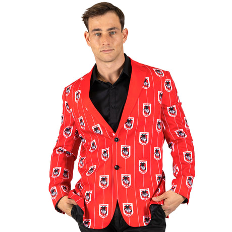 NRL Dragons 'Front Bar' Sports Jacket - Ashtabula