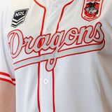 NRL Dragons 'Homer' Baseball Shirt - Youth - Ashtabula