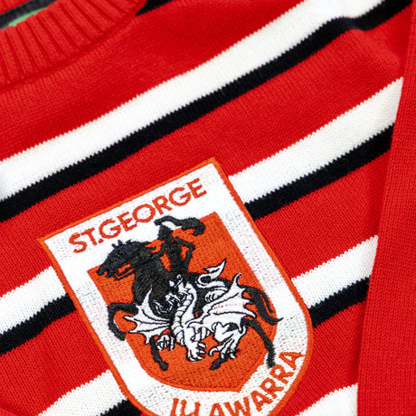 NRL Dragons 'Crossbar' Kids Jumper - Ashtabula