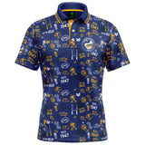 NRL Eels 'Scrambler' Golf Polo - Ashtabula