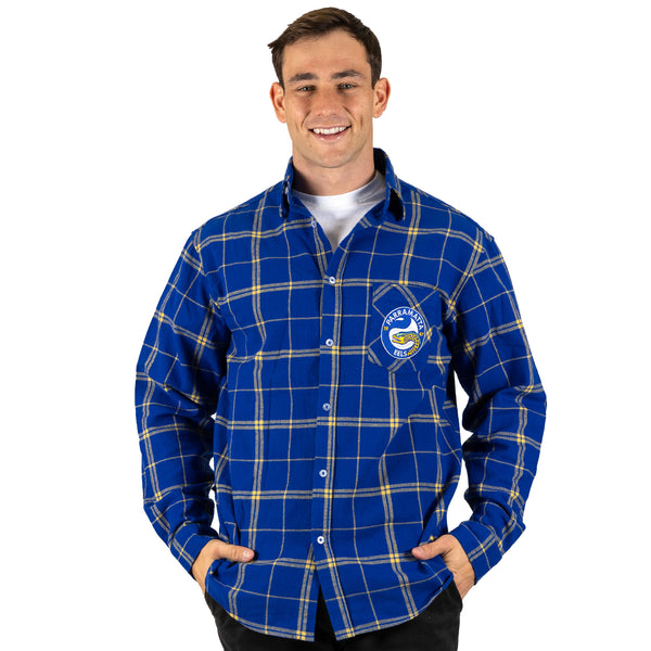 NRL Eels 'Mustang' Flannel Shirt
