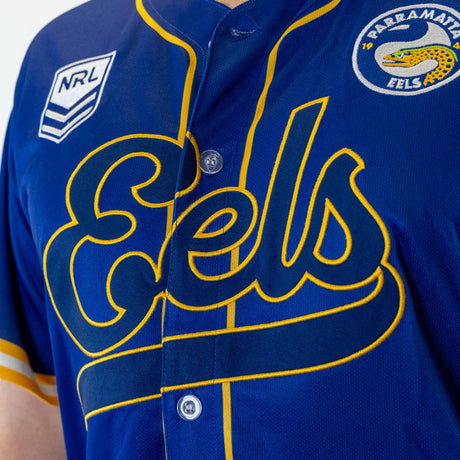 NRL Eels 'Homer' Baseball Shirt - Youth - Ashtabula