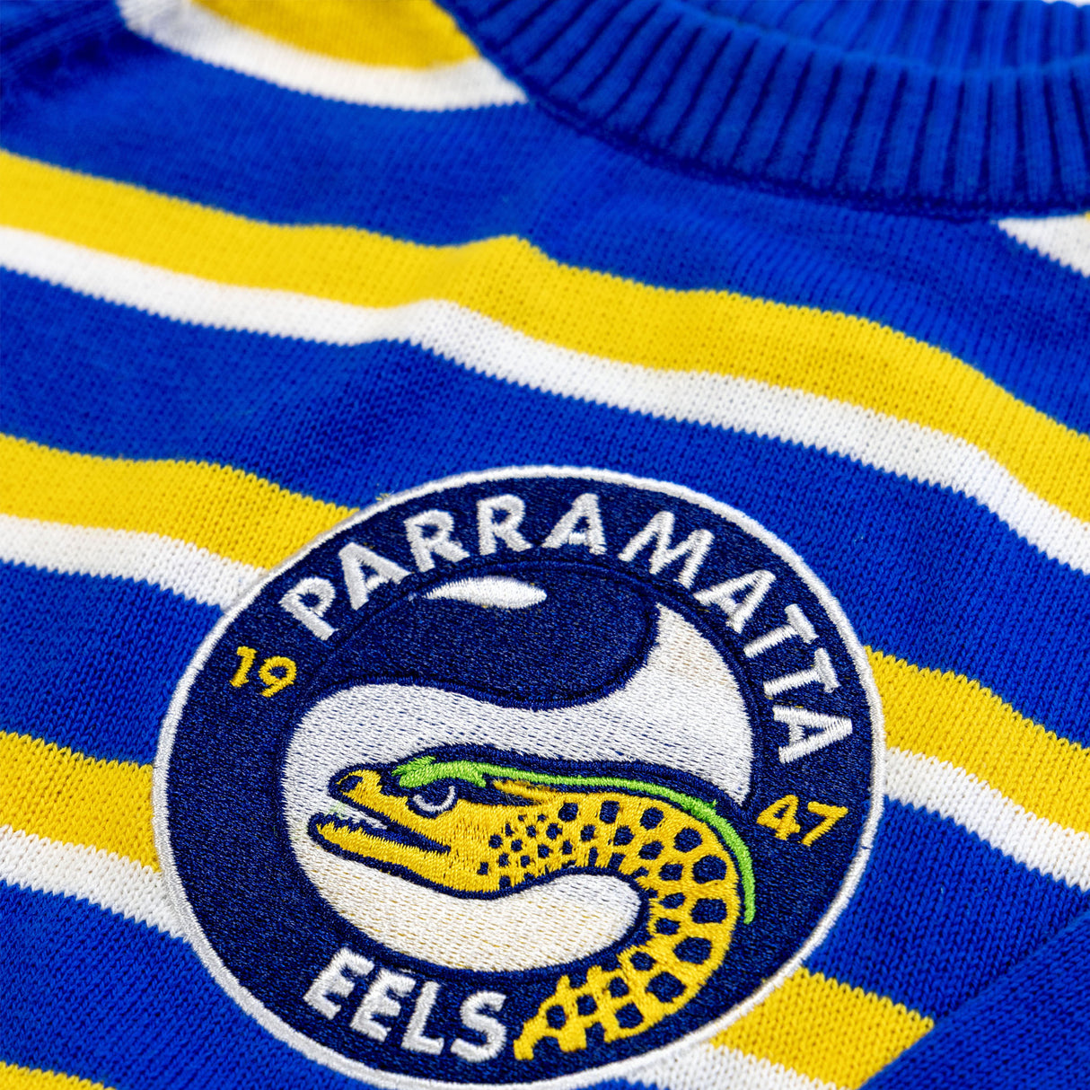 NRL Eels 'Crossbar' Kids Jumper - Ashtabula