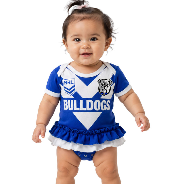 NRL Bulldogs Girls Footysuit - Ashtabula