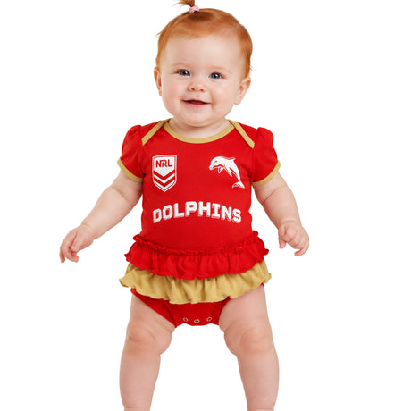 NRL Dolphins Girls Footysuit - Ashtabula