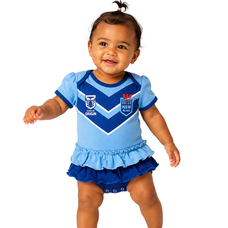 NSW Blues Girls Footysuit - Ashtabula