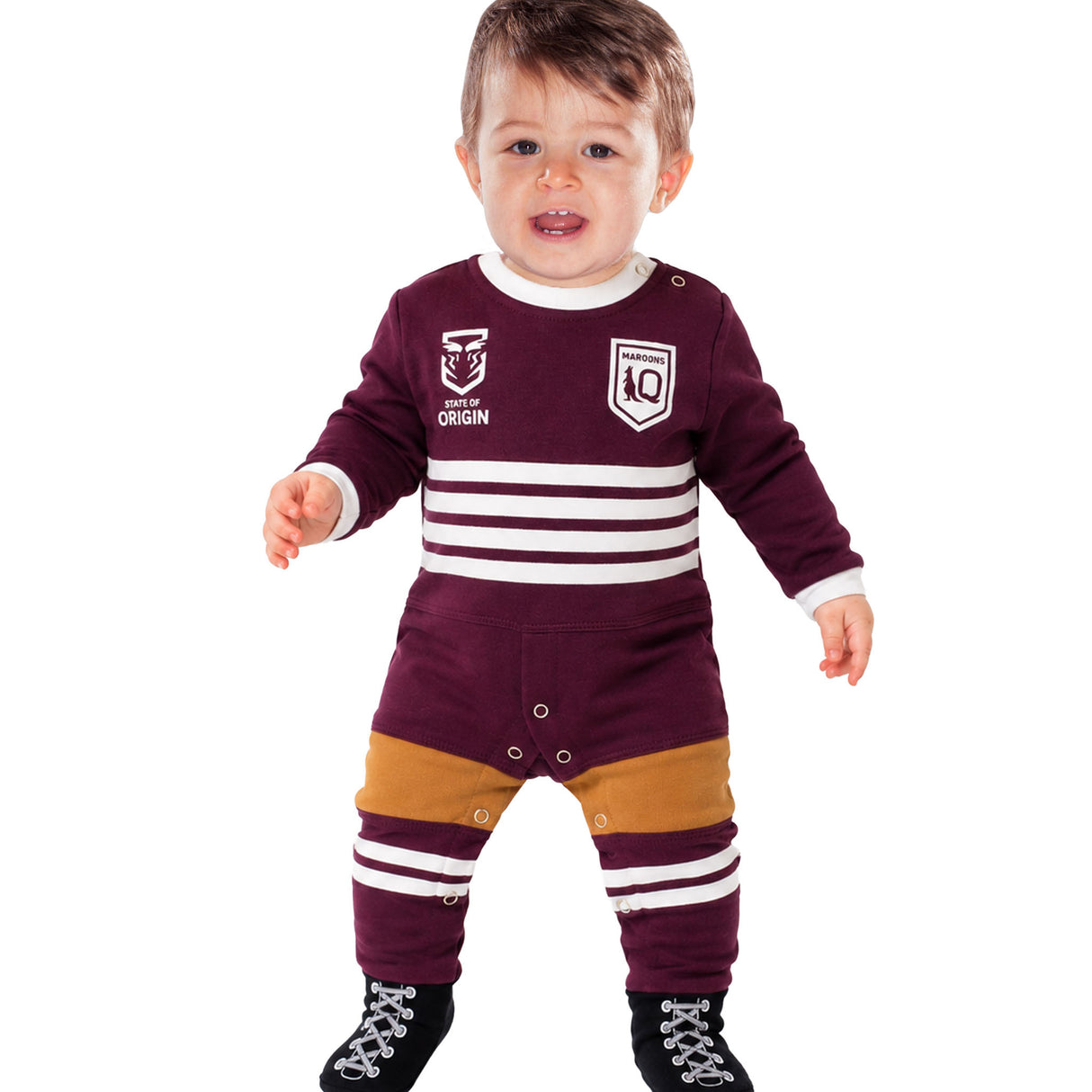 QLD Maroons Footysuit - Ashtabula