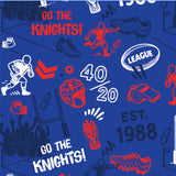 NRL Knights 'Scrambler' Golf Polo - Ashtabula