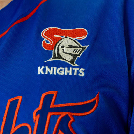 NRL Knights 'Homer' Baseball Shirt - Youth - Ashtabula