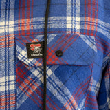NRL Knights 'Highland' Hooded Flannel Shirt - Ashtabula
