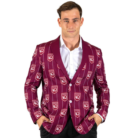 QLD Maroons 'Front Bar' Sports Jacket - Ashtabula