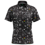 NRL Panthers 'Scrambler' Golf Polo - Ashtabula