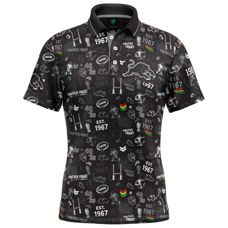 NRL Panthers 'Scrambler' Golf Polo - Ashtabula