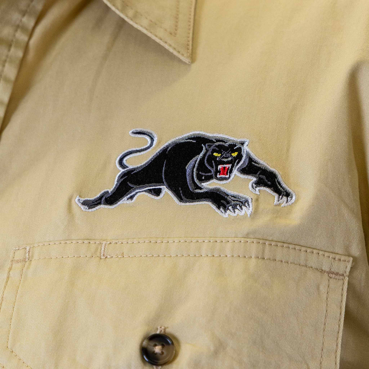 NRL Panthers 'Rusty' Work Shirt - Ashtabula