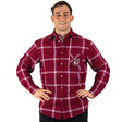 QLD Maroons 'Mustang' Flannel Shirt - Ashtabula