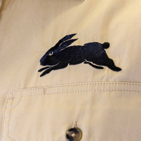NRL Rabbitohs 'Rusty' Work Shirt - Ashtabula