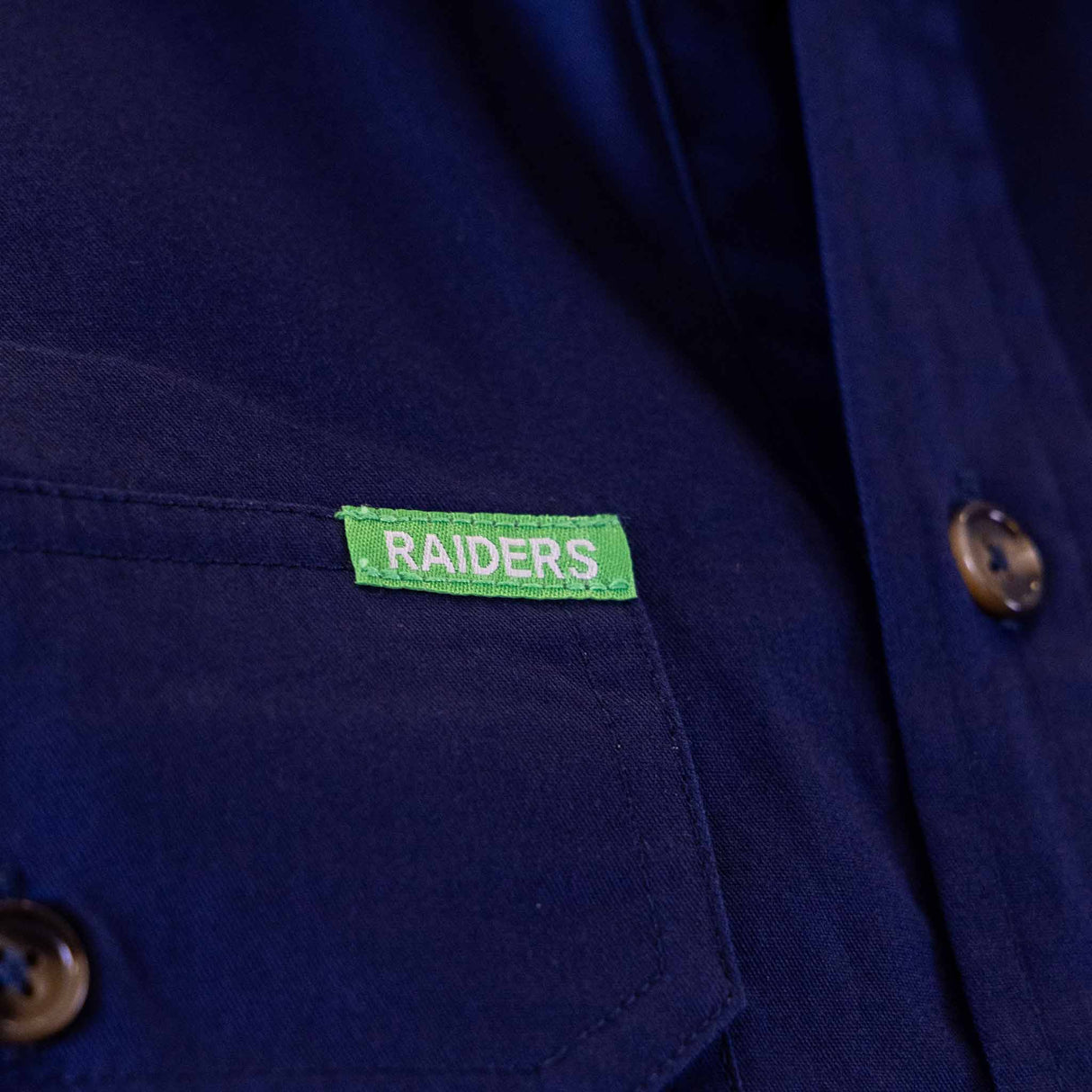 NRL Raiders 'Rusty' Work Shirt - Ashtabula