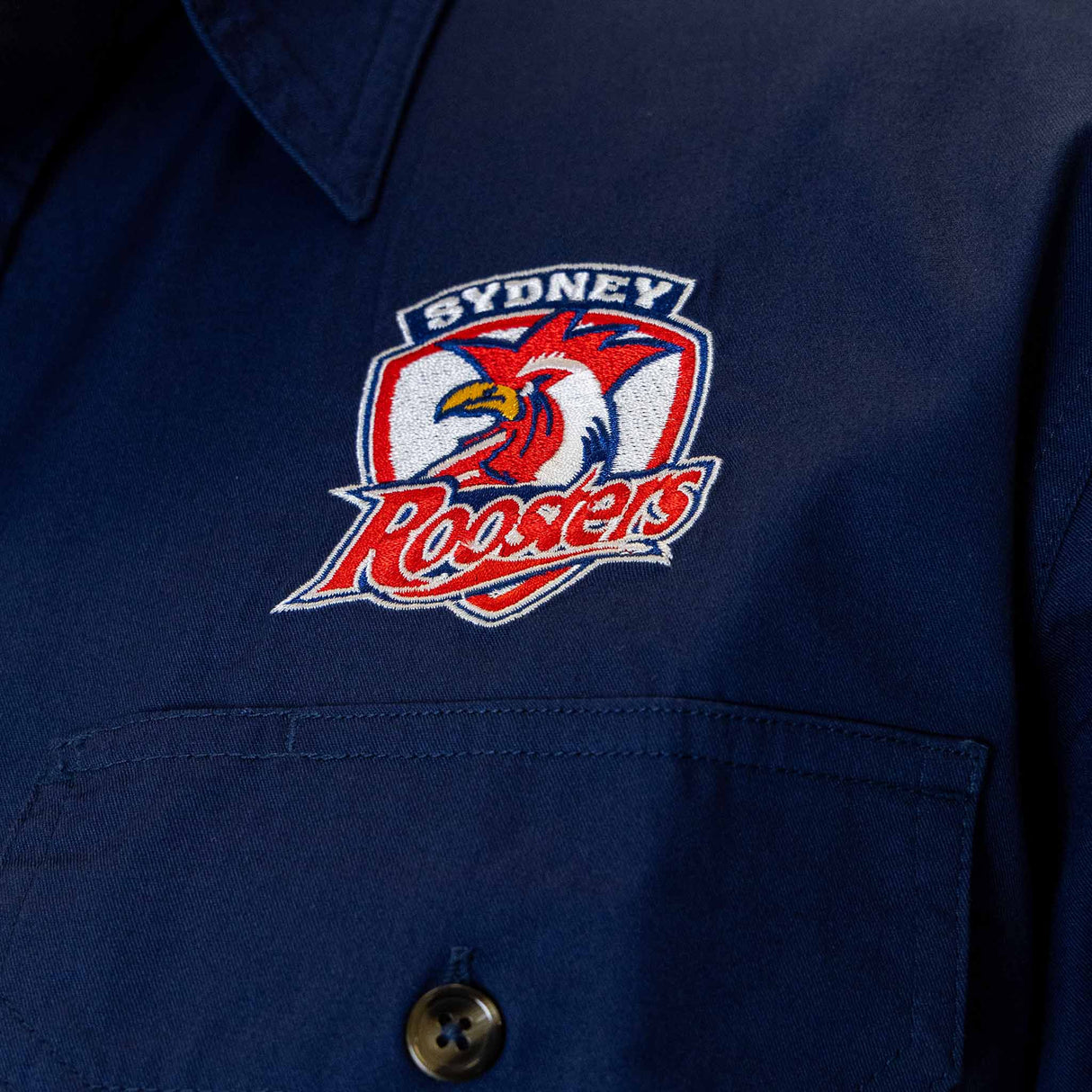 NRL Roosters 'Rusty' Work Shirt - Ashtabula