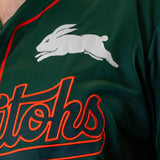 NRL Rabbitohs 'Homer' Baseball Shirt - Youth - Ashtabula